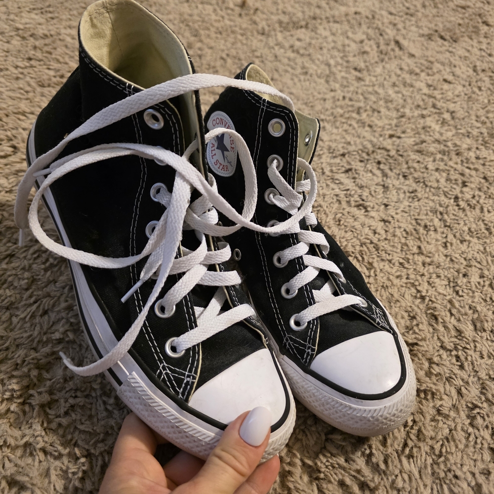 Converse Black High-Top Sneakers